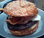 Canadian Bacon Burger